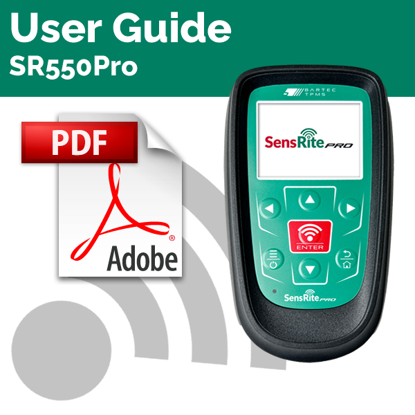 SR550Pro User Guide